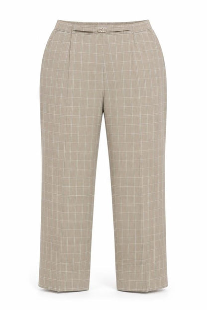 Womens UK Size 18 Marks and Spencer Regular Fit Dress Pants Brown Trousers