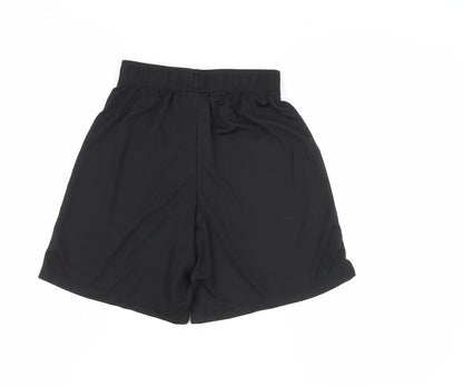 Sondico Boys Black Athletic Shorts 13 Years