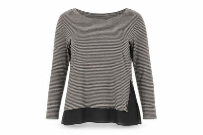 Womens UK Size 4 AllSaints Black Tunic Blouse