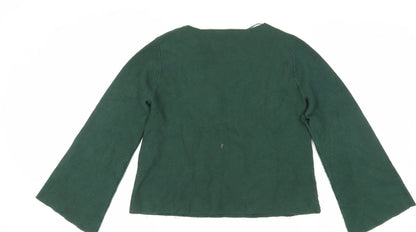 Oasis Women's Green Pullover Jumper S
