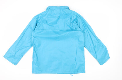 Alpine Trek Women's Blue Windbreaker Jacket - Size S
