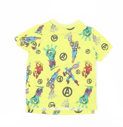 Marvel Boys Multicoloured 2-3 Years Avengers T-Shirt