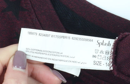 Barbie Pink Women's Logo Sweatshirt, Size S