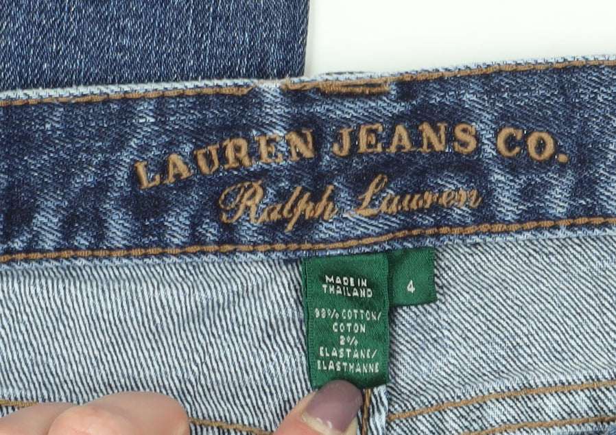 Ralph Lauren Women's Blue Bootcut Jeans Size 4
