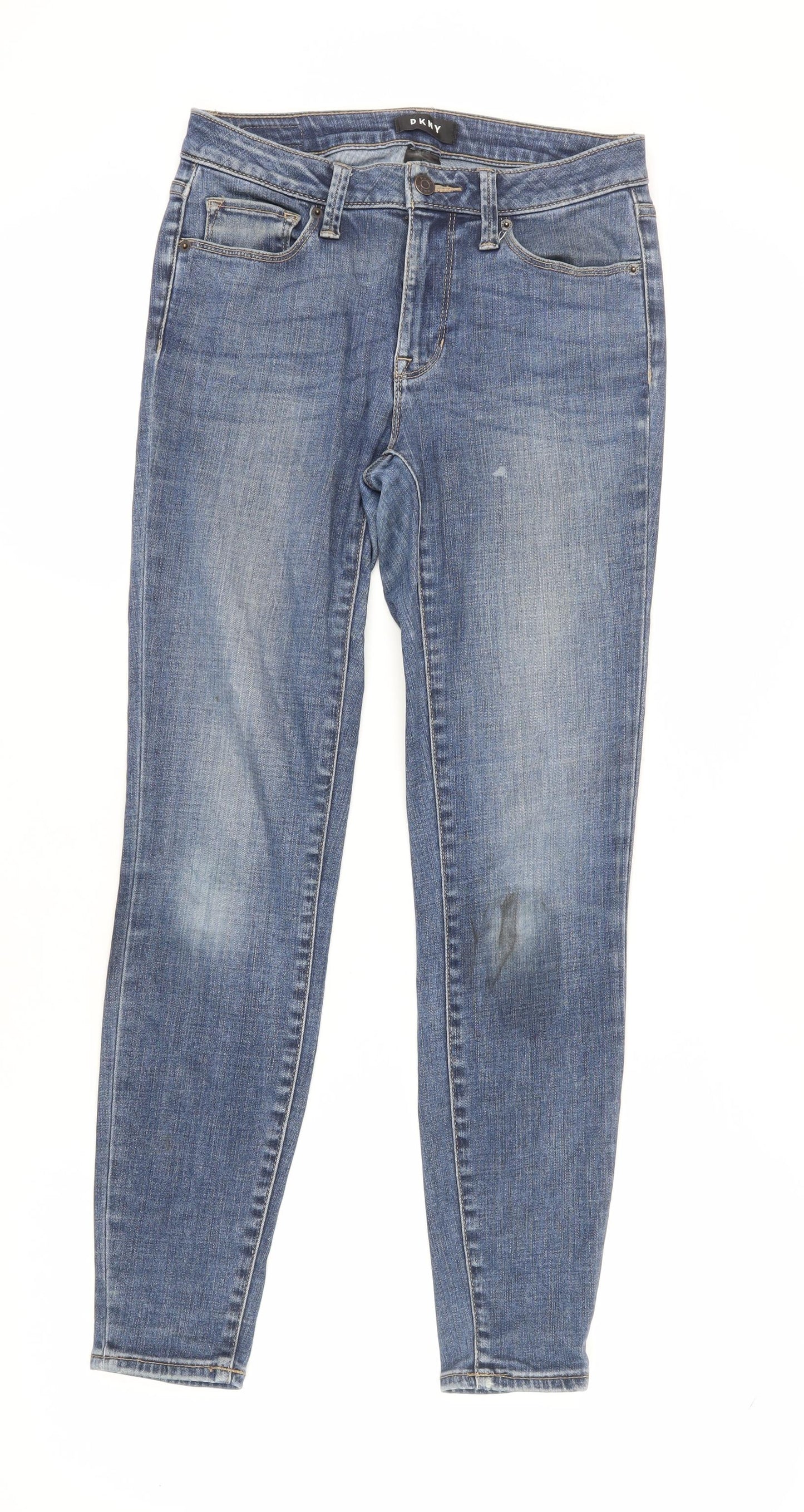 DKNY Women's Blue Skinny Jeans Size 4 With Pockets