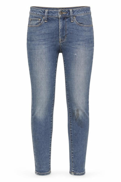 Womens UK Size 4 DKNY Slim Fit Skinny Blue Jeans