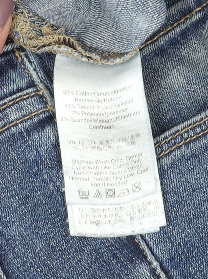 DKNY Women's Blue Skinny Jeans Size 4 With Pockets