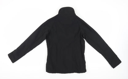 O Neills Women's Black Soft Shell Jacket Size 8