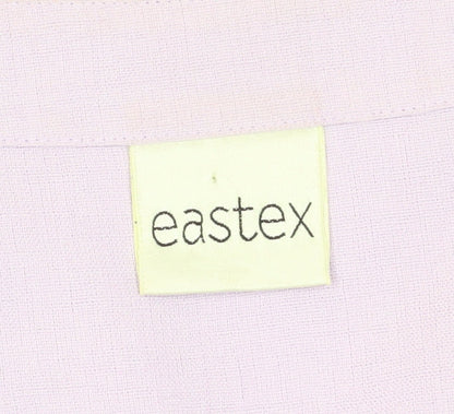 Womens UK Size 16 Eastex Purple  Button-Up