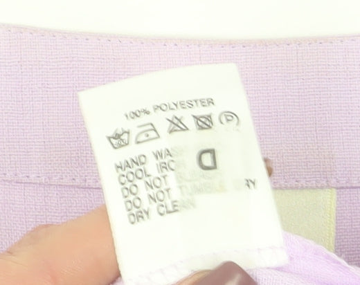 Womens UK Size 16 Eastex Purple  Button-Up