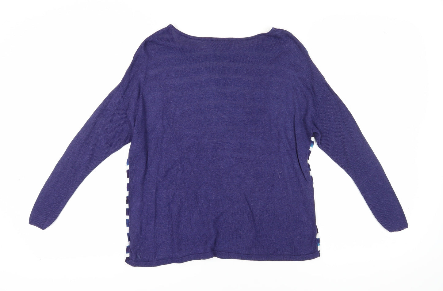 Womens UK Size XS Joules Blue Basic T-Shirt