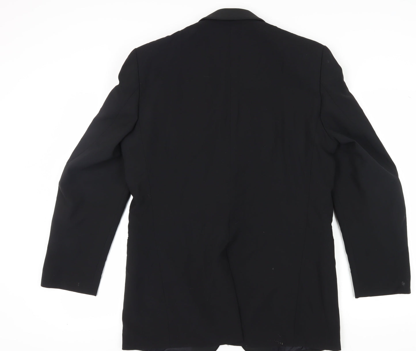 Mens UK Size 40 Pierre Cardin Regular Black Suit Tuxedo