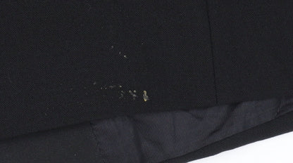 Mens UK Size 40 Pierre Cardin Regular Black Suit Tuxedo