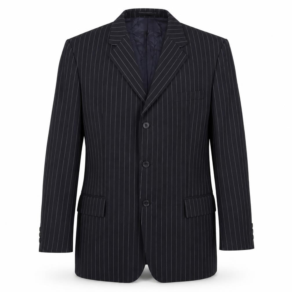 Mens UK Size 42 Dehavilland Regular Black Suit Jacket