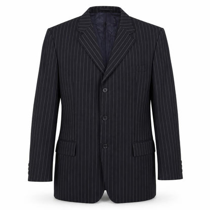 Mens UK Size 42 Dehavilland Regular Black Suit Jacket