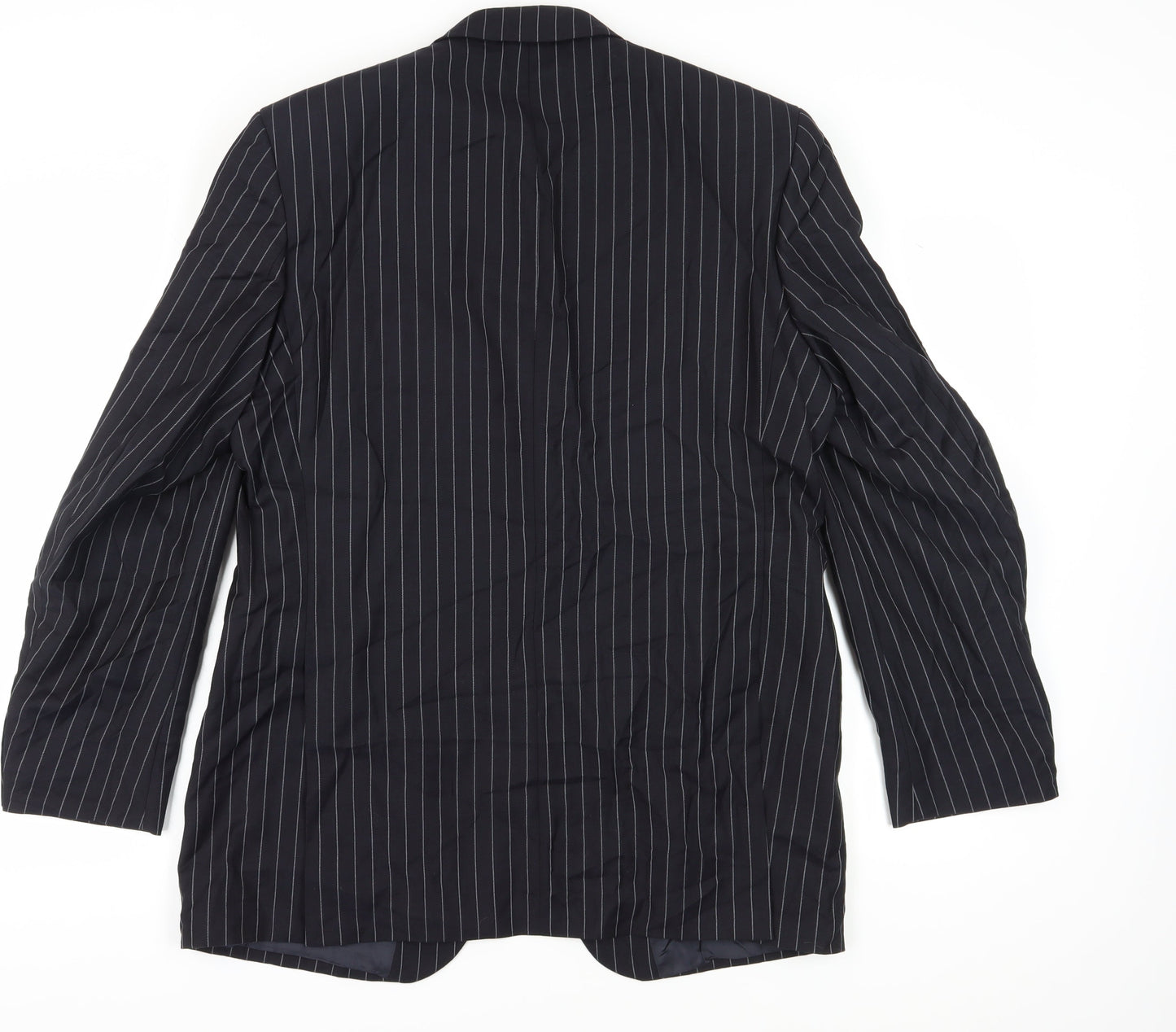 Mens UK Size 42 Dehavilland Regular Black Suit Jacket
