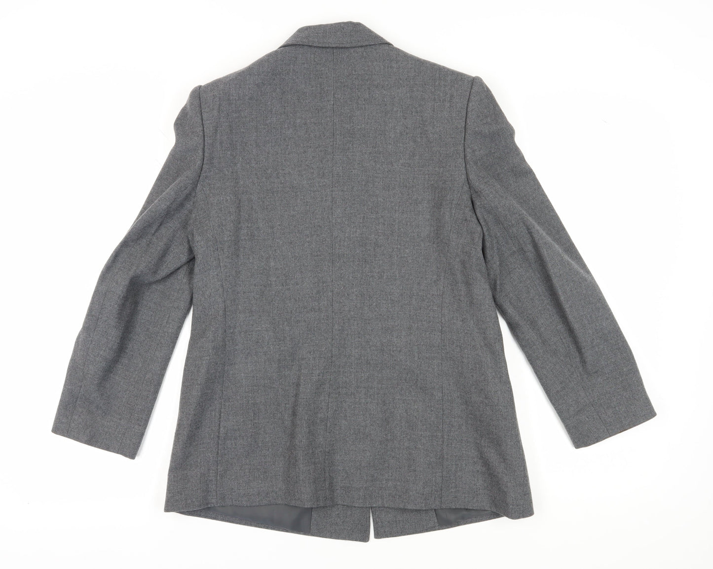 Eastex Women's Grey Wool Blazer Size 12