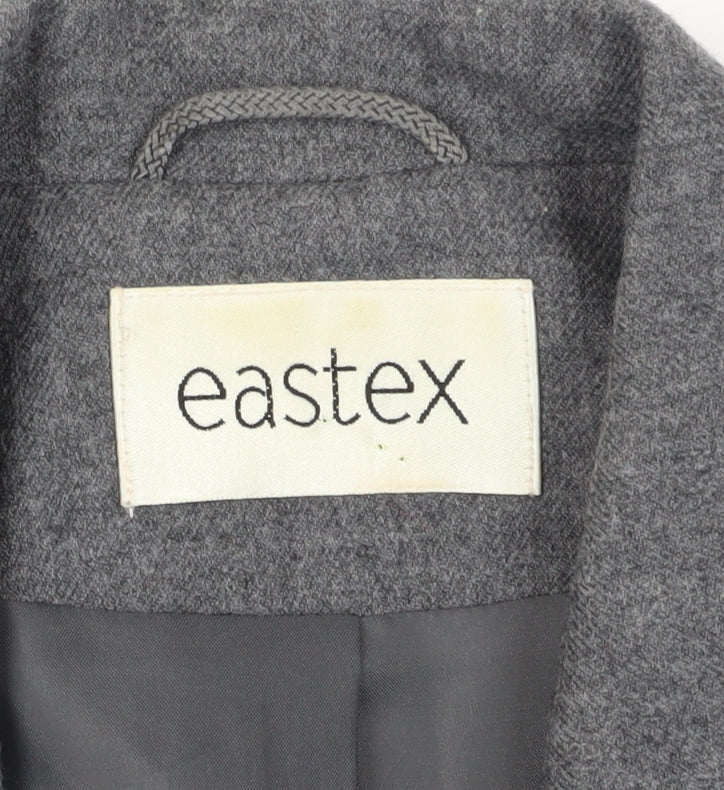 Eastex Women's Grey Wool Blazer Size 12