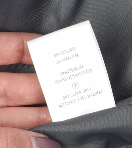 Eastex Women's Grey Wool Blazer Size 12