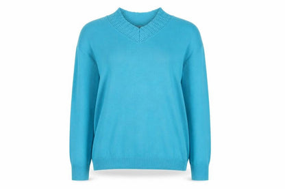 Womens UK Size M Honor Millburn Blue Pullover Jumper
