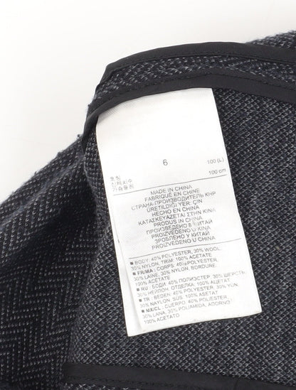 Banana Republic Women's Grey Suit Jacket Size 10 Elegant Business