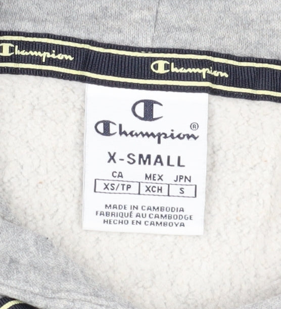 Champion Women's Grey Pullover Hoodie XS