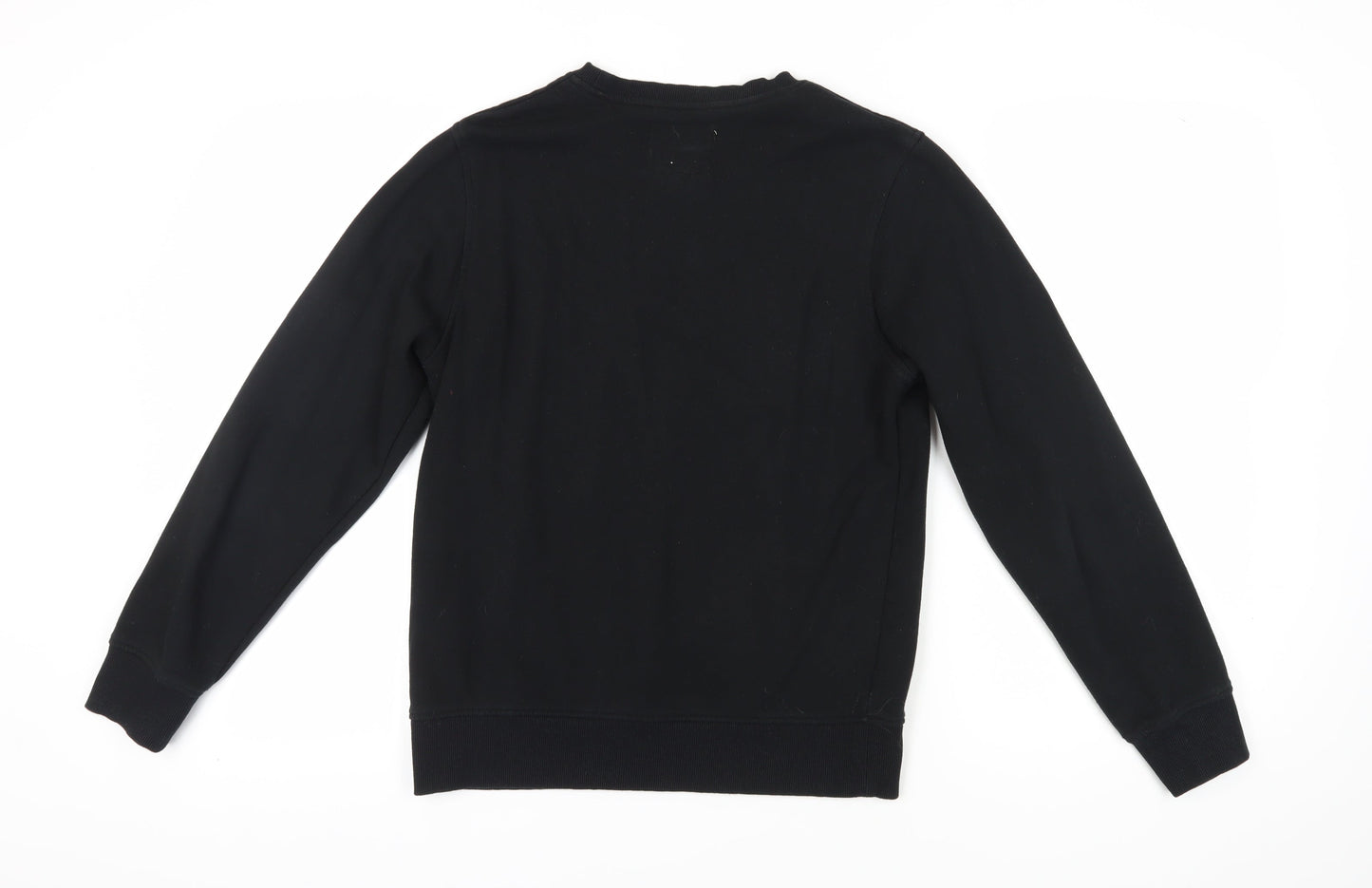Mens UK Size S JACK & JONES Black Pullover Sweatshirt
