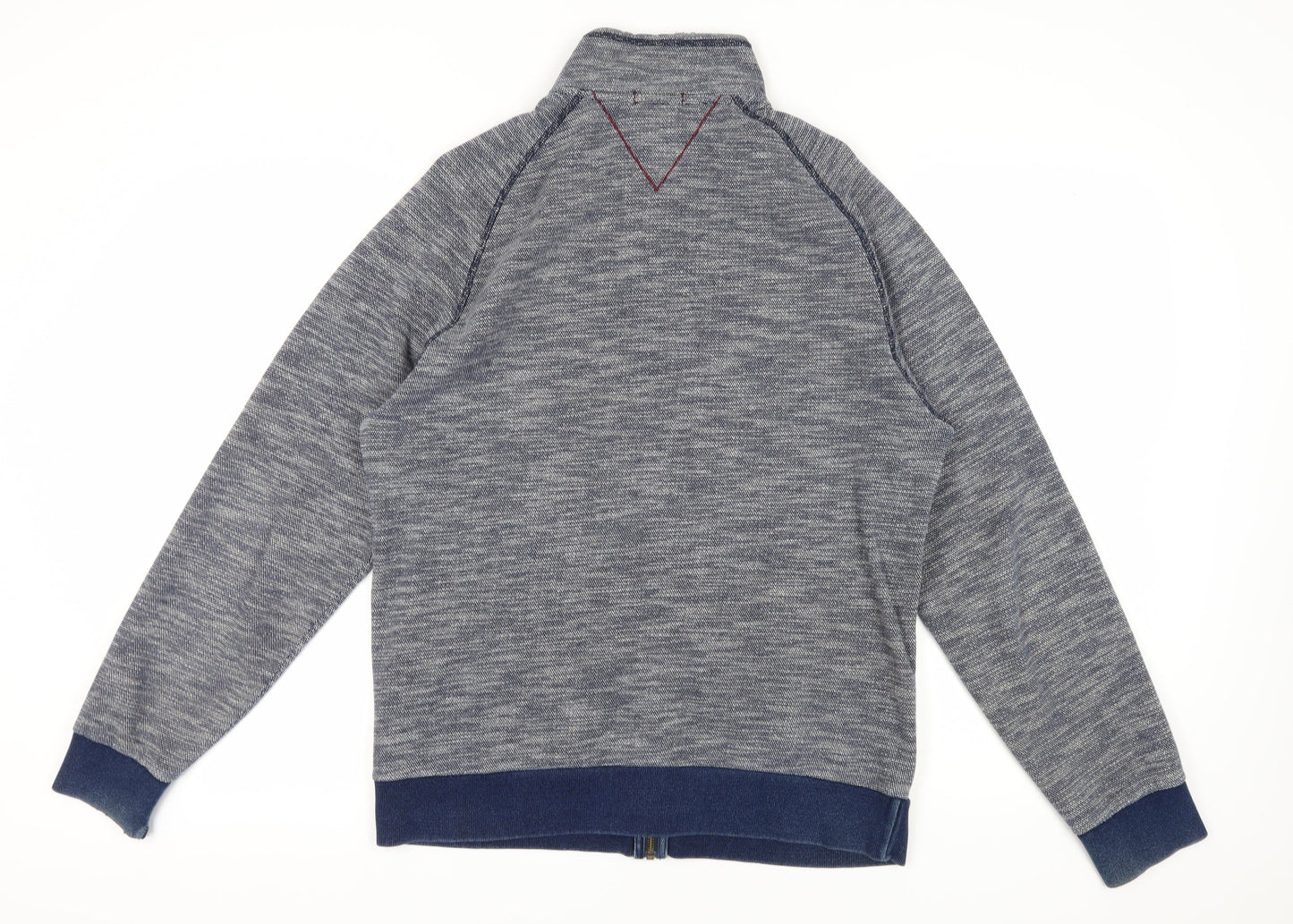White Stuff Men's Grey Full Zip Sweatshirt - Size M