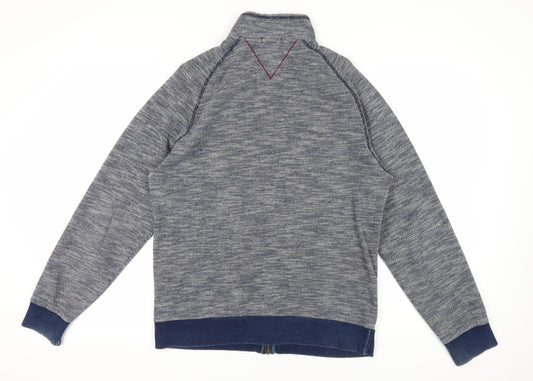 White Stuff Men's Grey Full Zip Sweatshirt - Size M