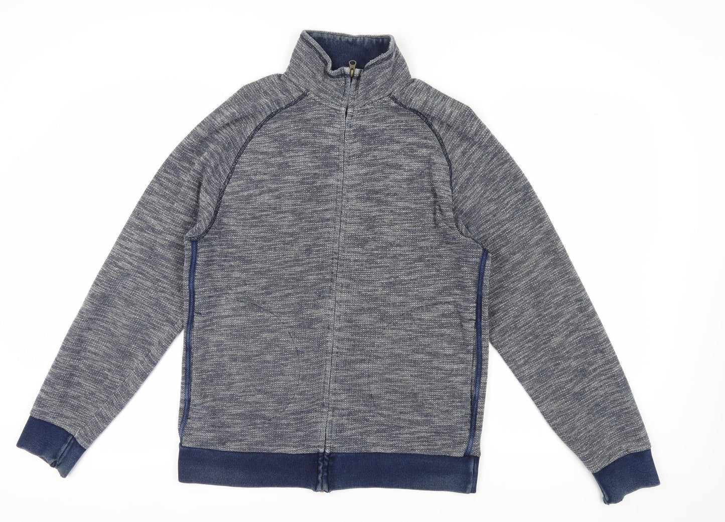 White Stuff Men's Grey Full Zip Sweatshirt - Size M