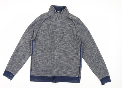 White Stuff Men's Grey Full Zip Sweatshirt - Size M