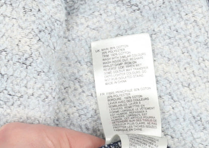 White Stuff Men's Grey Full Zip Sweatshirt - Size M