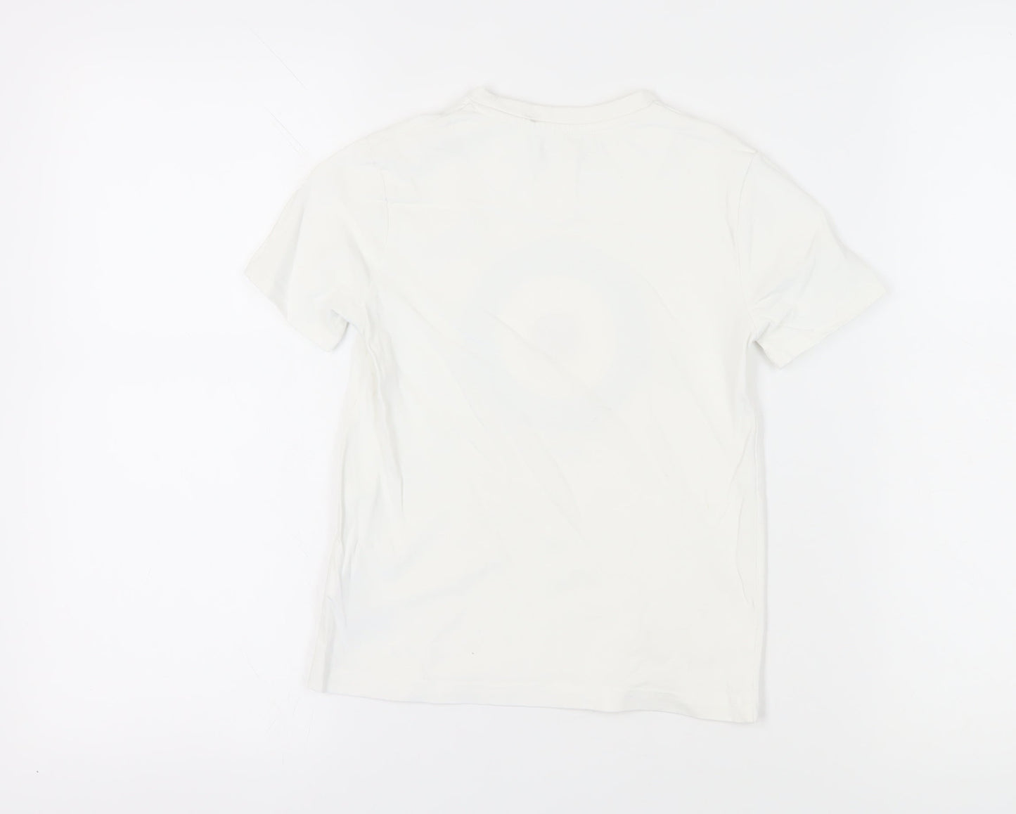 Ben Sherman Boys White Graphic T-Shirt 8-9 Years