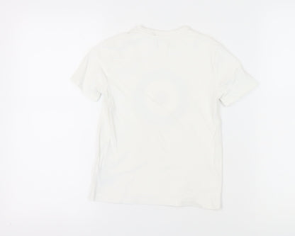 Ben Sherman Boys White Graphic T-Shirt 8-9 Years