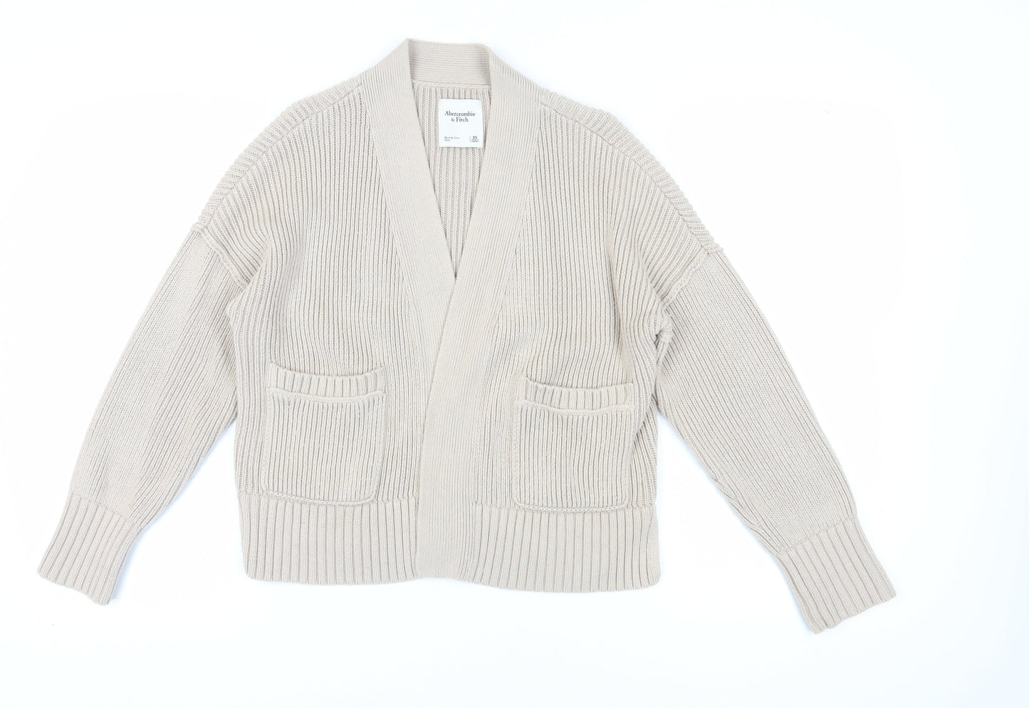 Abercrombie & Fitch Women's Beige Cardigan XS