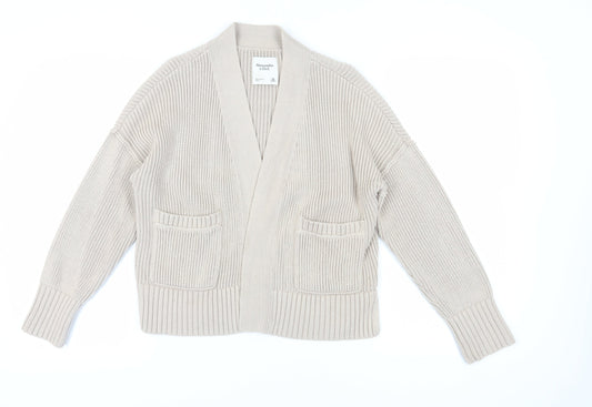 Abercrombie & Fitch Women's Beige Cardigan XS