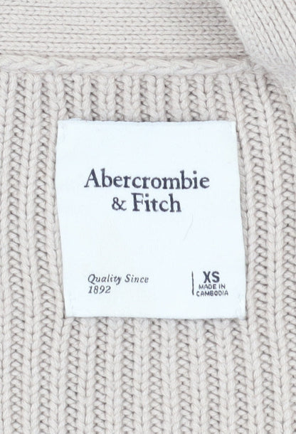 Abercrombie & Fitch Women's Beige Cardigan XS