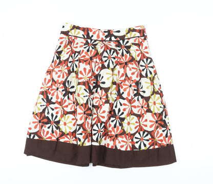 Laura Ashley Women's Multicoloured A-Line Skirt, Size 10