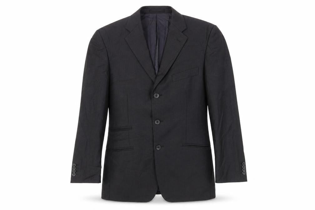 Mens UK Size 38 T.M.Lewin Regular Black Suit Jacket