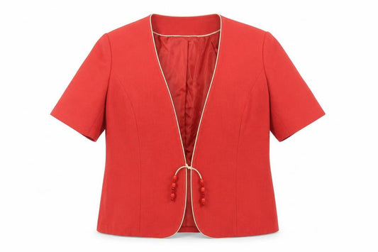 Womens UK Size 20 Jacques Vert Regular Red Blazer