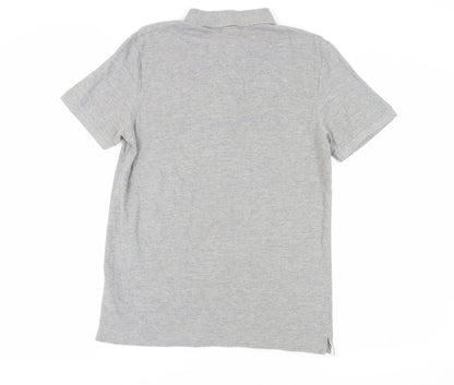 Jack & Jones Grey Men's Medium Polo Shirt