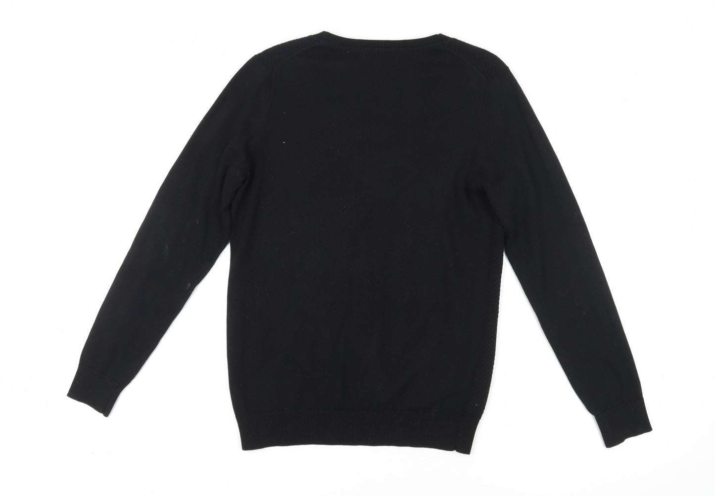 Banana Republic Men’s L Black Pullover V-Neck Jumper