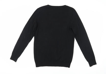 Banana Republic Men’s L Black Pullover V-Neck Jumper