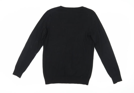 Banana Republic Men’s L Black Pullover V-Neck Jumper