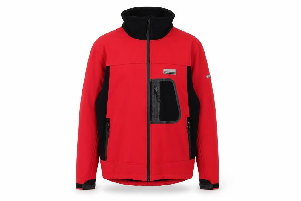 Mens UK Size XS Trespass Red Soft Shell