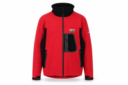 Mens UK Size XS Trespass Red Soft Shell
