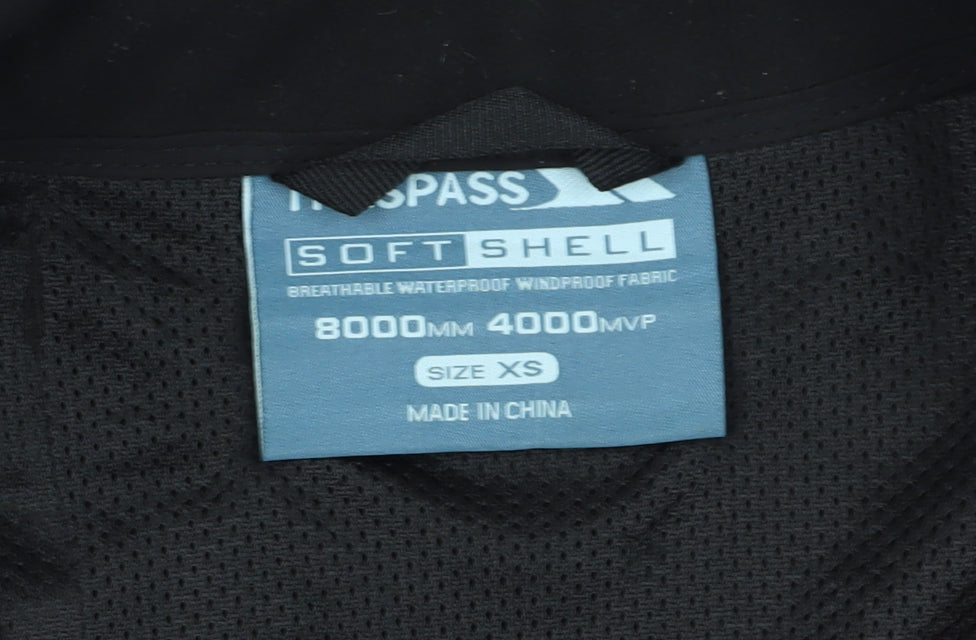 Mens UK Size XS Trespass Red Soft Shell