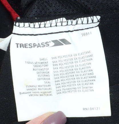 Mens UK Size XS Trespass Red Soft Shell