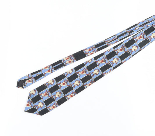 Looney Tunes Men's Blue Tie, Cartoon, One Size
