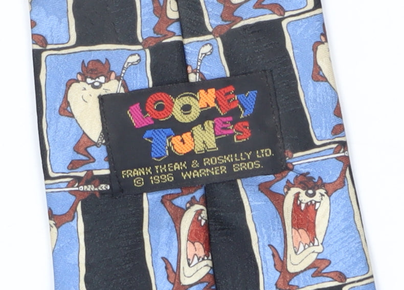 Looney Tunes Men's Blue Tie, Cartoon, One Size